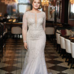 How do you choose a gown as a full-figured bride?