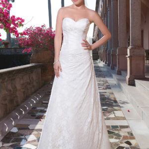 Wedding gown floor sale plus size Sweetheart 6065