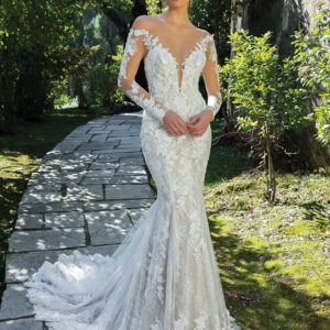 Floor wedding gown sale 88120 Justin Alexander