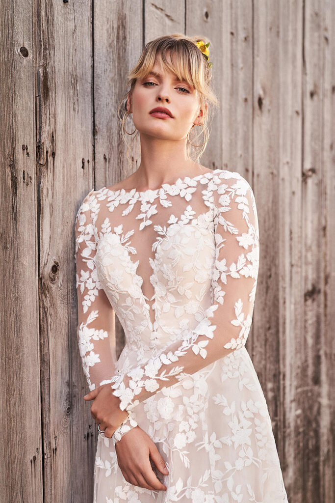 Lillian West wedding gown 66188