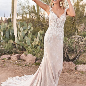 Lillian West wedding gown 66012