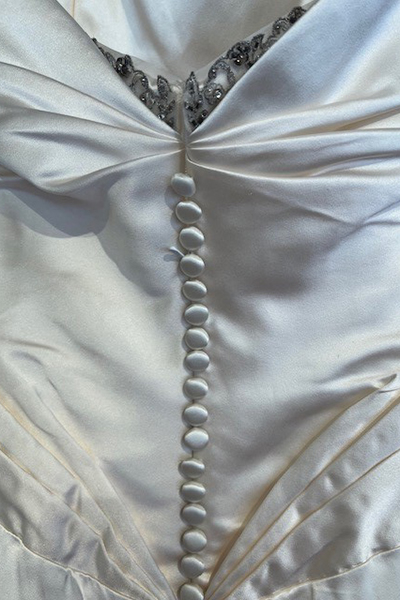 Rivini ball gown detail