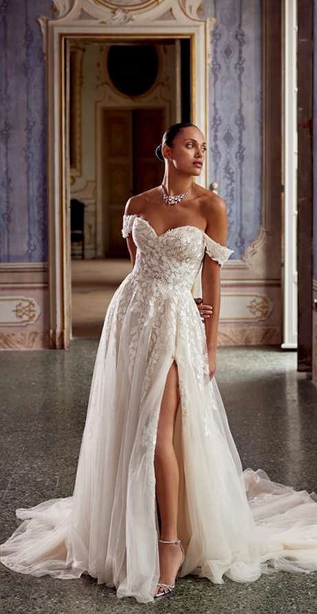 88219 Justin Alexander wedding gown Carlee